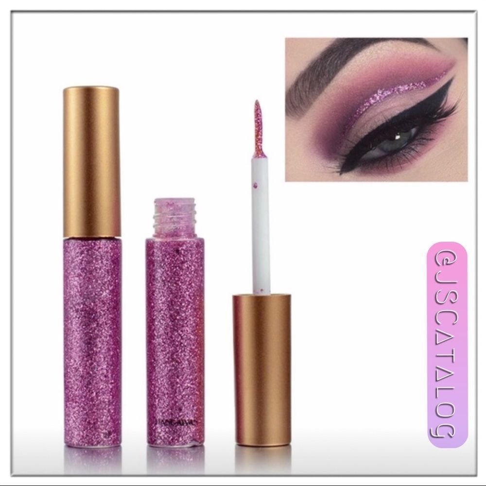 Pink Glitter Liquid Eyeliner - 5ml
